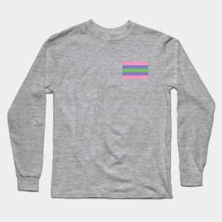 Trigender Pride Flag Long Sleeve T-Shirt